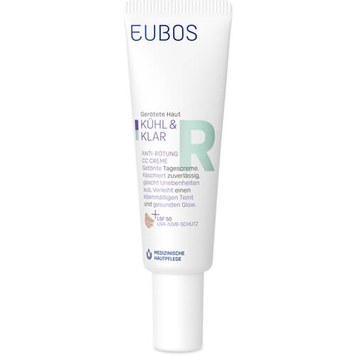 EUBOS KÜHL & KLAR Anti-Rötung CC Creme LSF 50