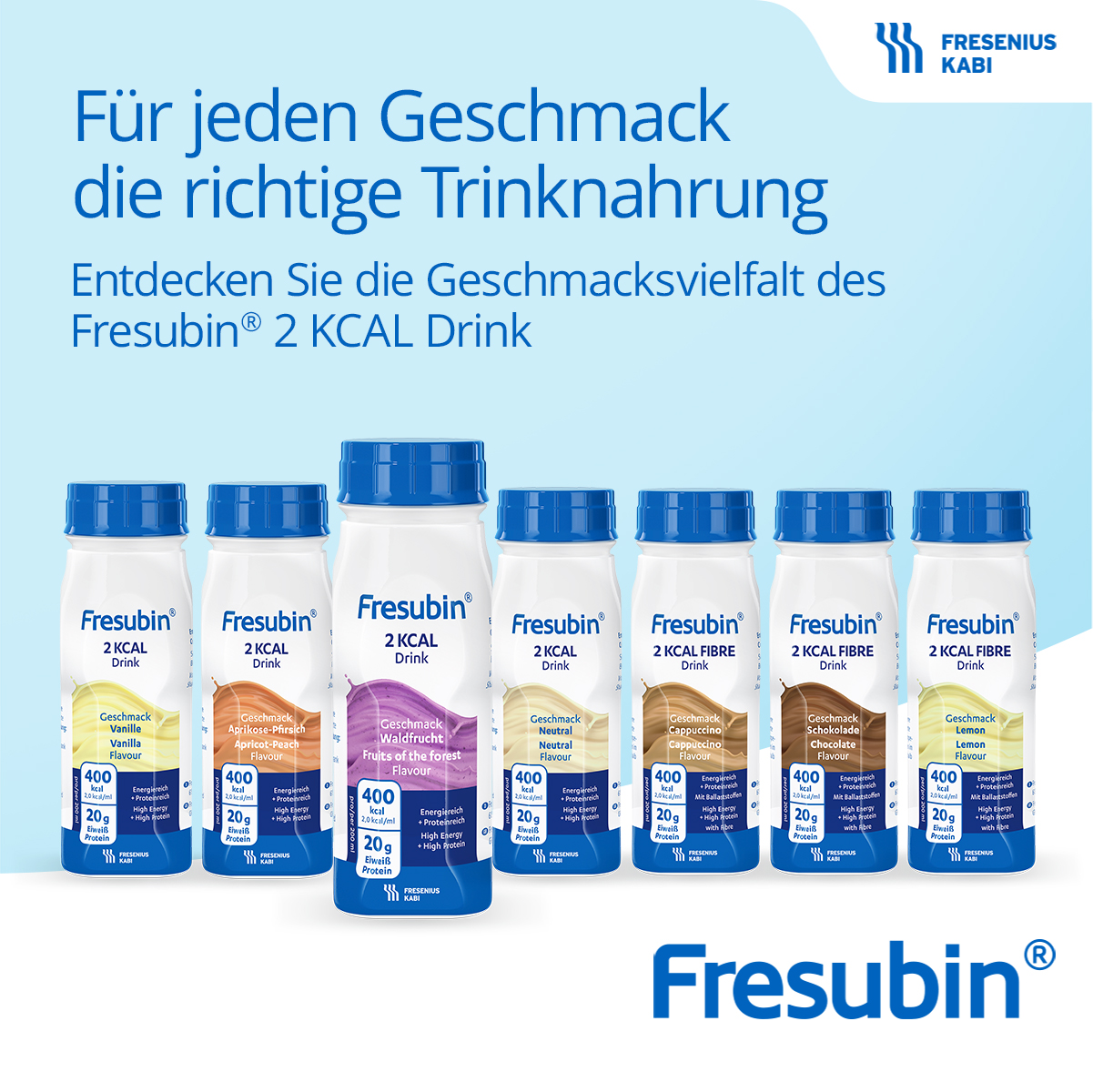 FRESUBIN 2 kcal DRINK Mischkarton Trinkflasche Trinknahrung