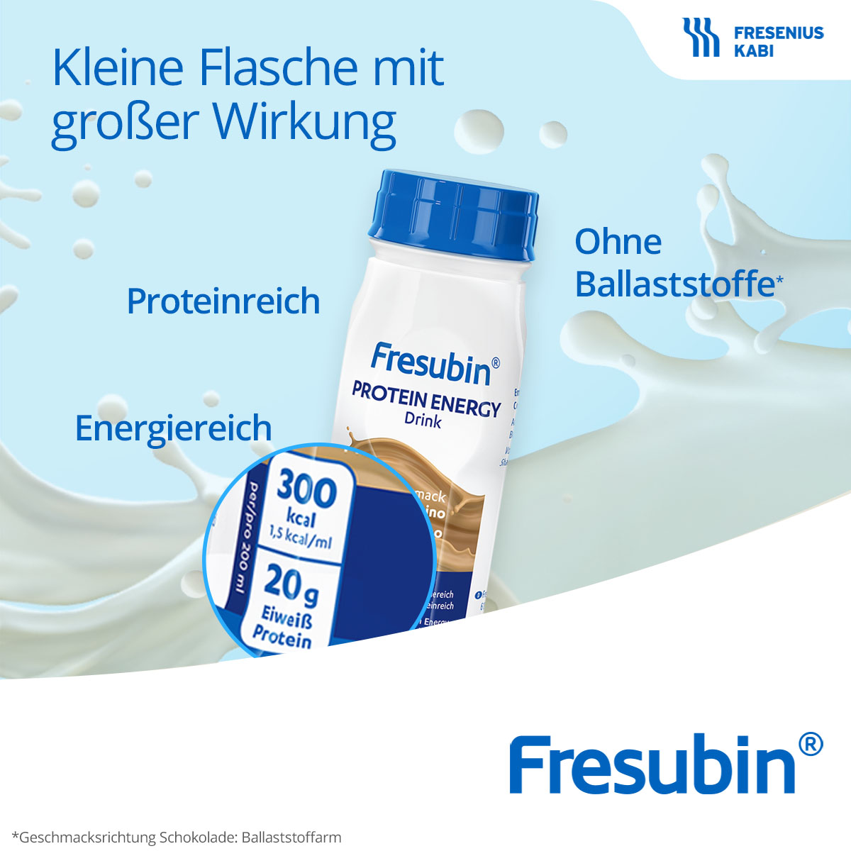 FRESUBIN PROTEIN Energy DRINK Mischkarton Trinkflasche Trinknahrung
