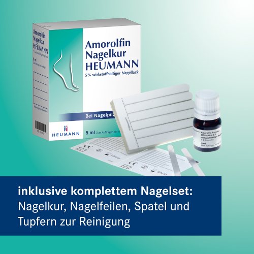 Amorolfin Heumann 5% Nagellack gegen Nagelpilz