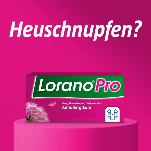 Lorano®Pro 5 mg Allergietabletten