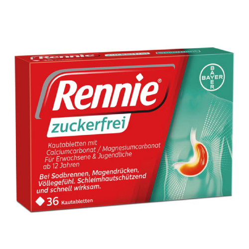 RENNIE zuckerfrei Kautabletten