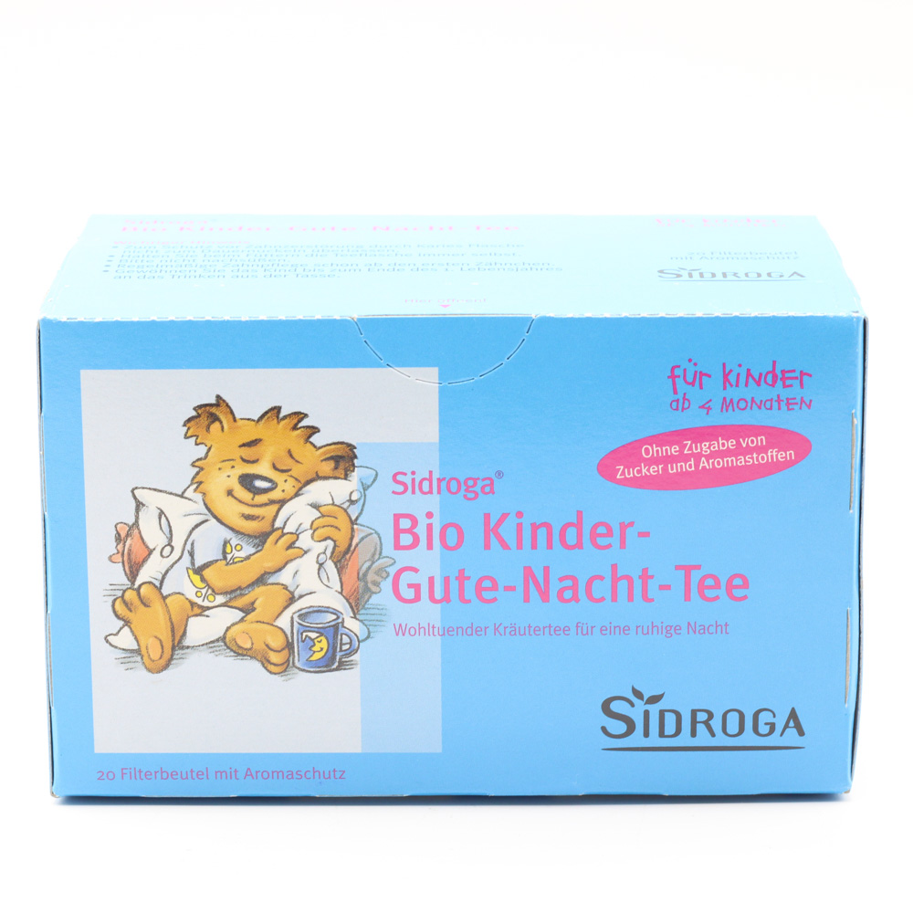 SIDROGA Bio Kinder-Gute-Nacht-Tee Filterbeutel