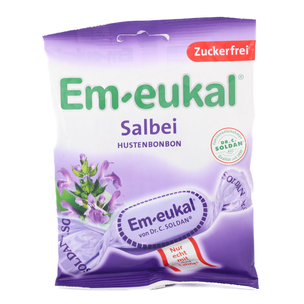 EM-EUKAL Bonbons Salbei zuckerfrei