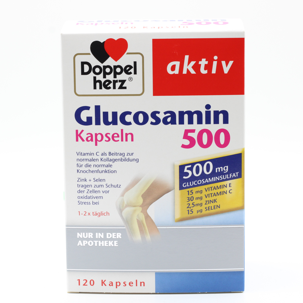 DOPPELHERZ Glucosamin 500 Kapseln