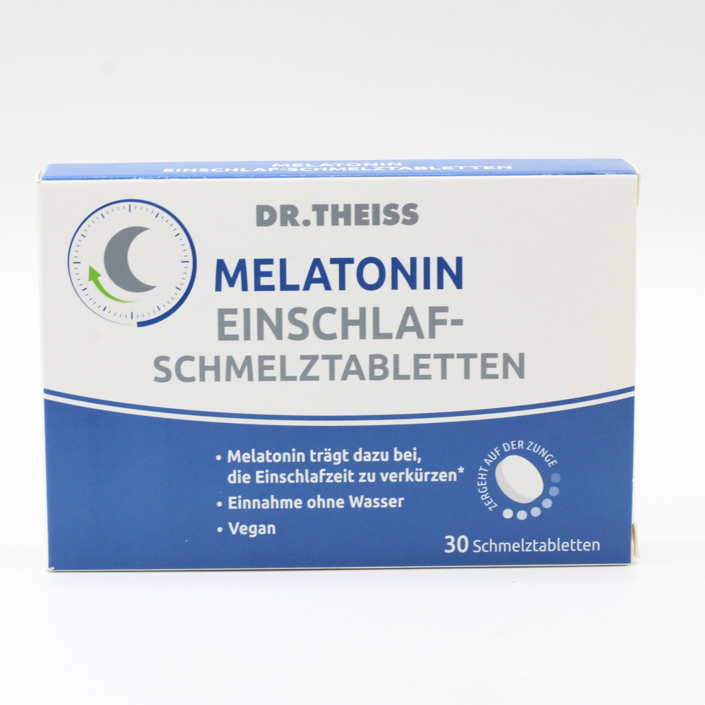 DR.THEISS Melatonin Einschlaf-Schmelztabletten