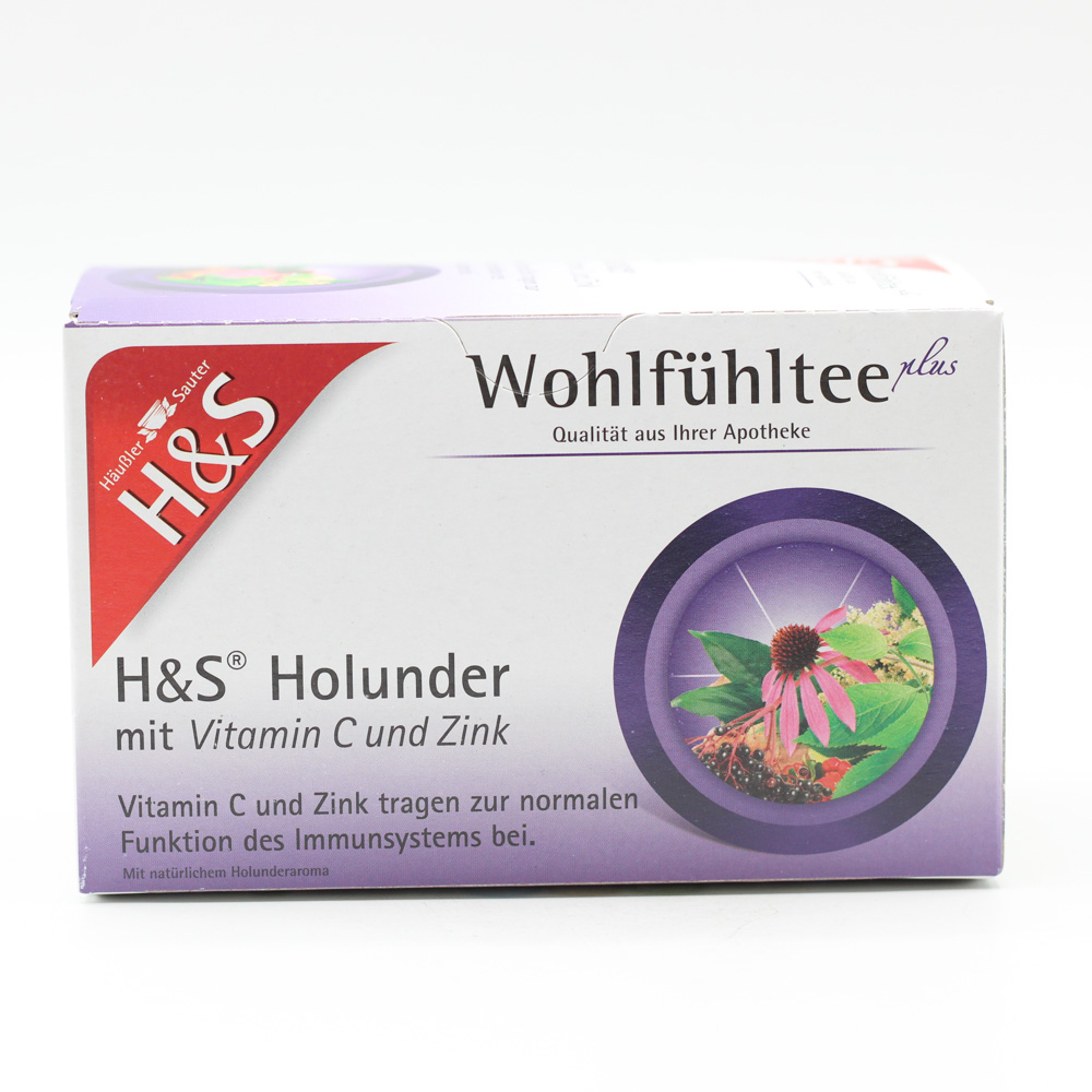 H&S Holunder m.Vitamin C und Zink Filterbeutel