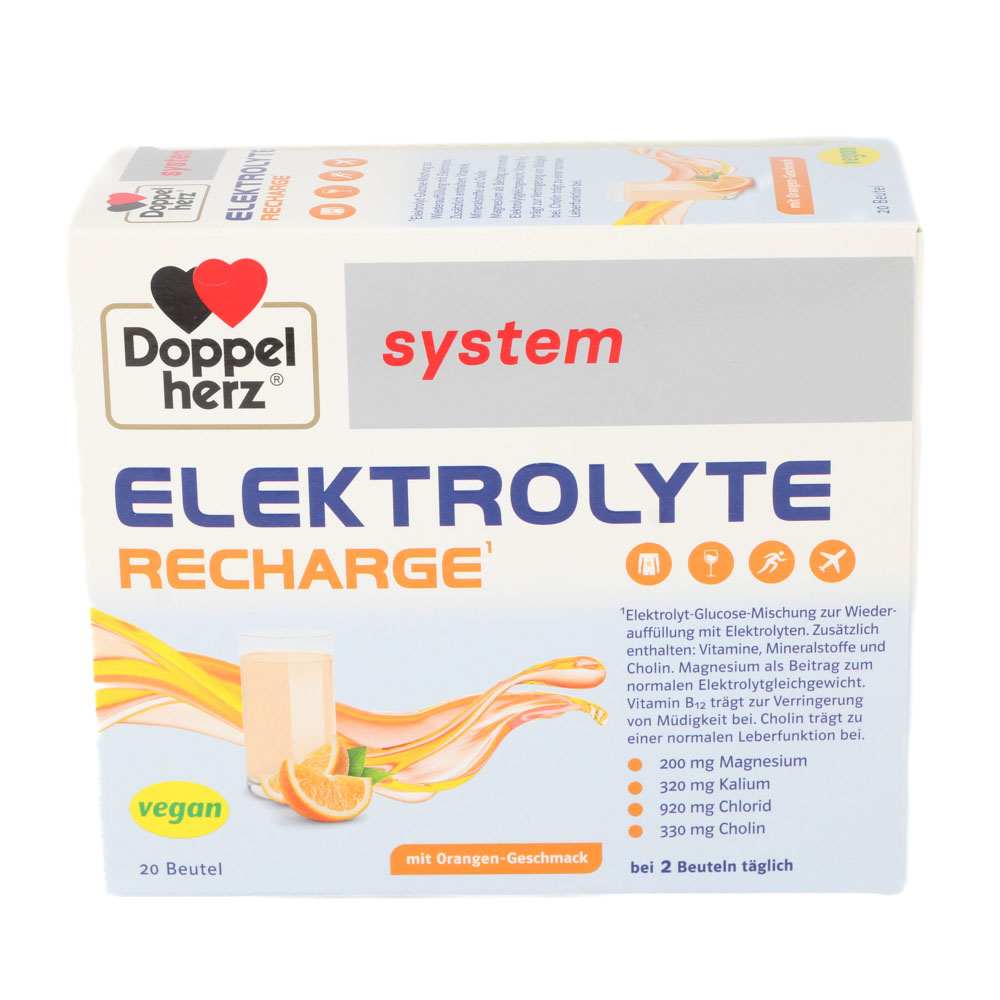DOPPELHERZ Elektrolyte Recharge system Granulat