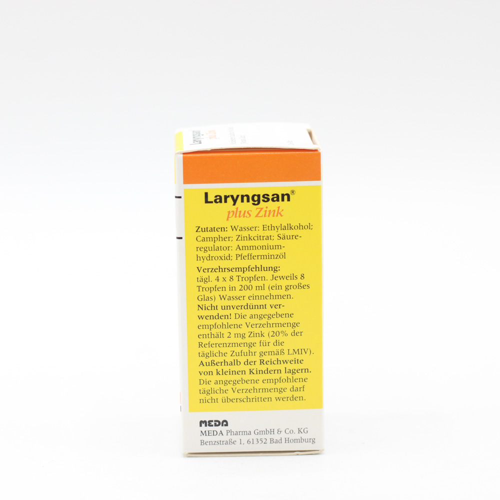 LARYNGSAN Plus Zink Lösung