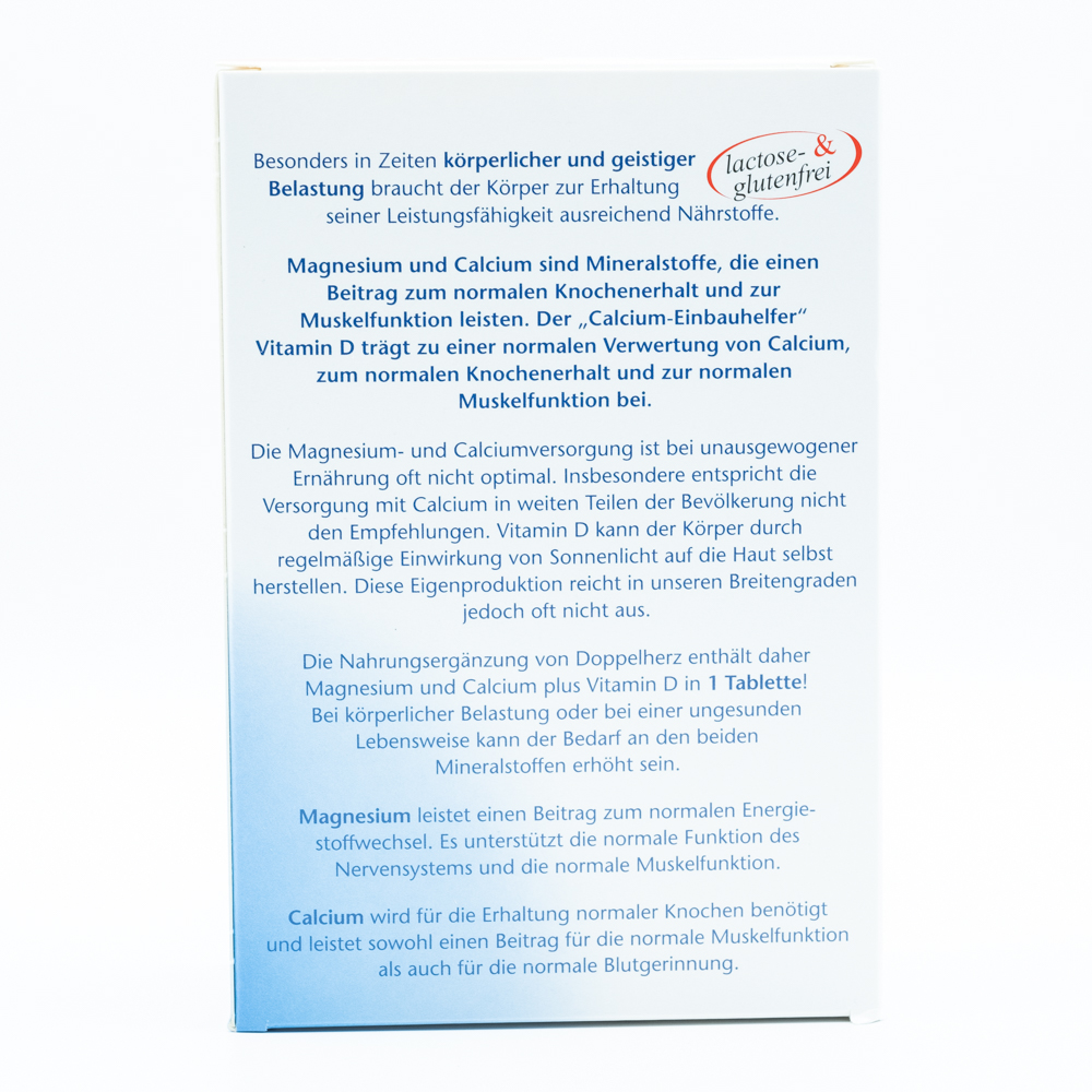 DOPPELHERZ Magnesium+Calcium+D3 Brausetabletten
