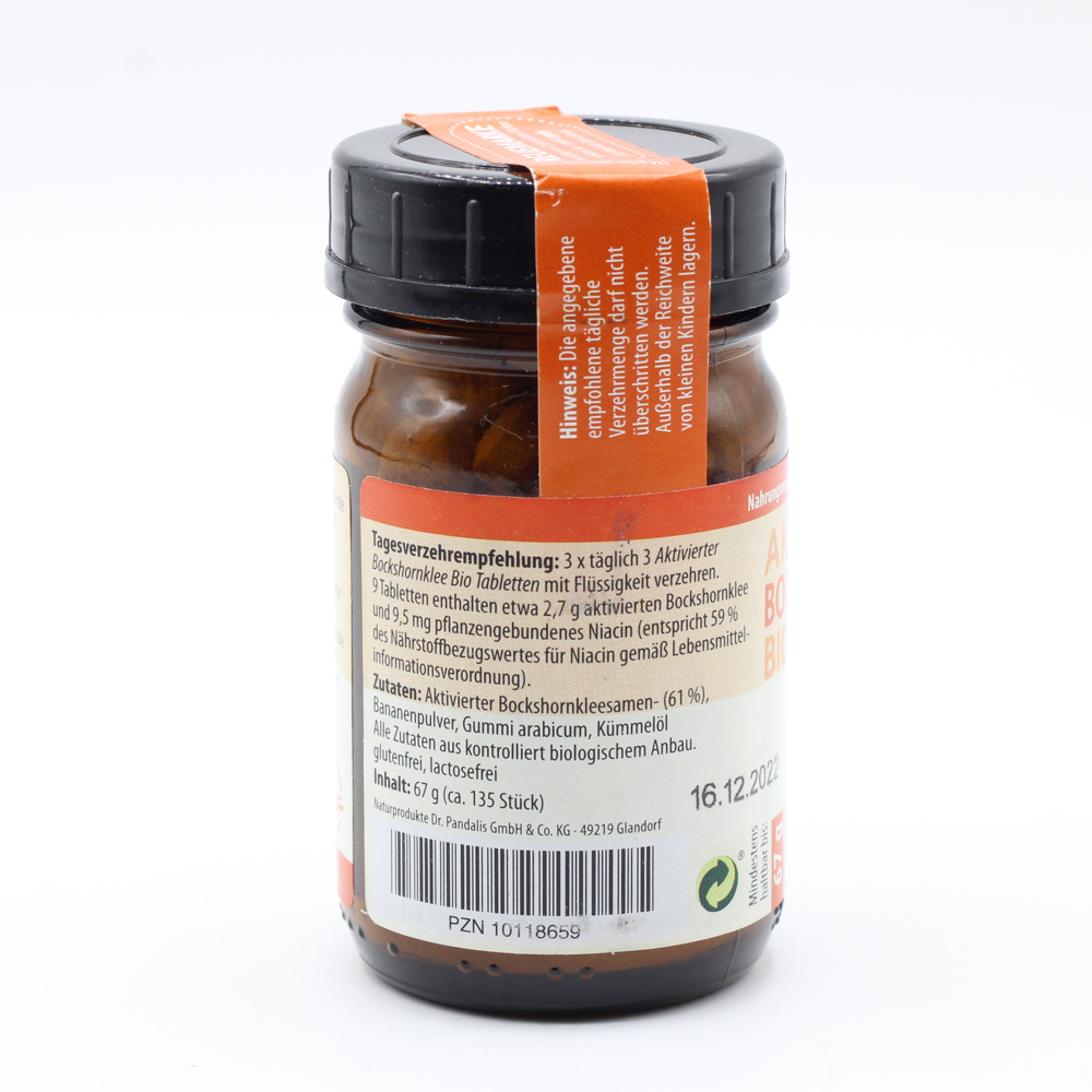 BOCKSHORNKLEE AKTIVIERT Tabletten