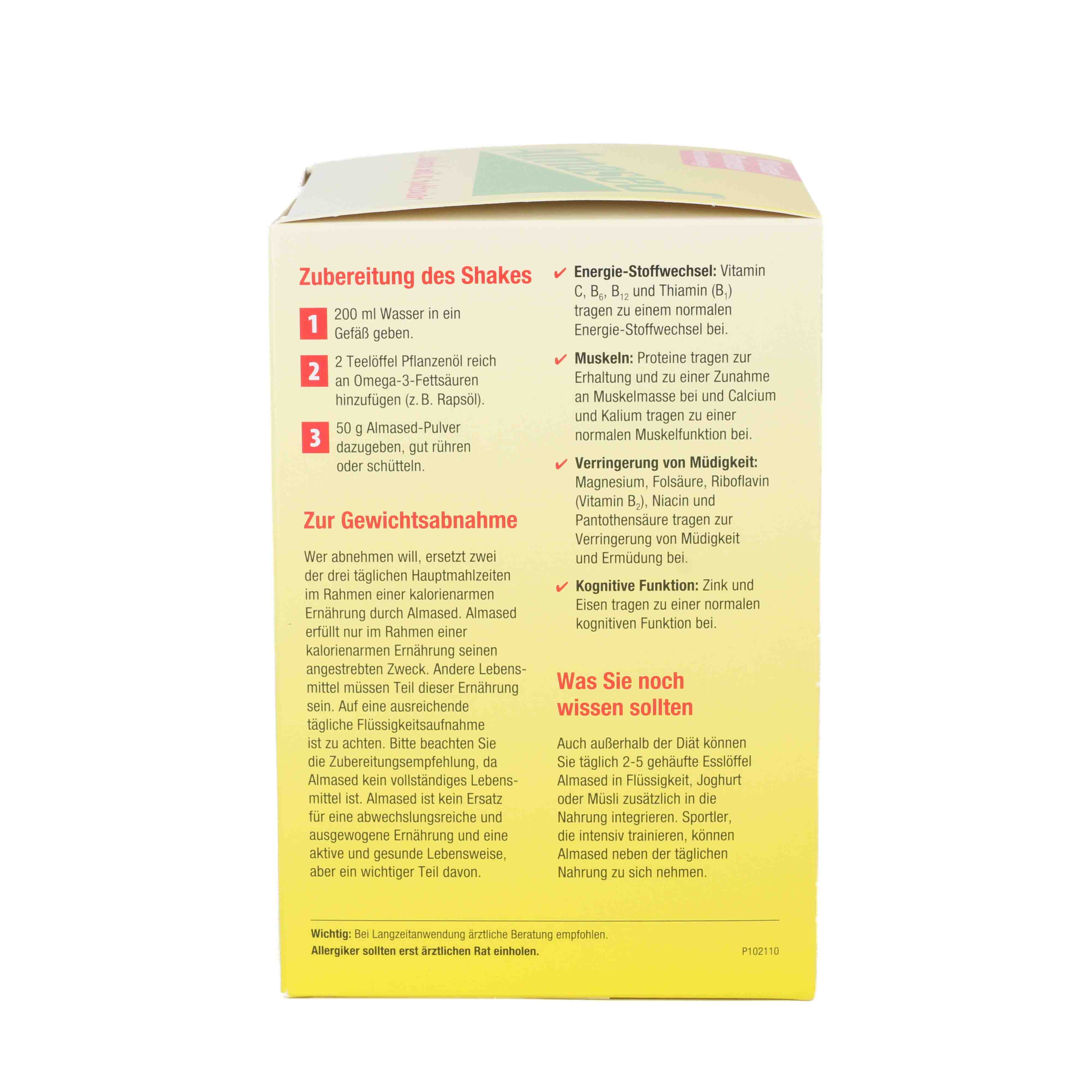 ALMASED Vitalkost Pulver lactosefrei