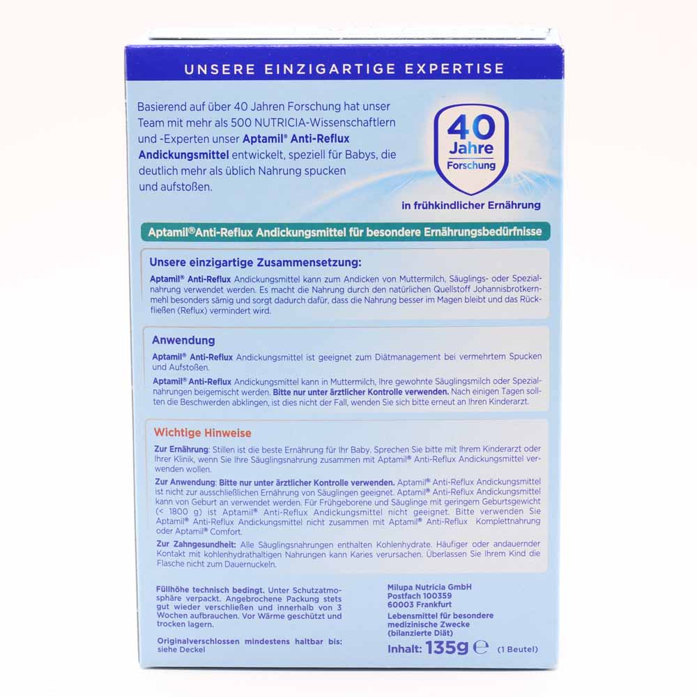 APTAMIL Anti-Reflux Andickungsmittel Pulver