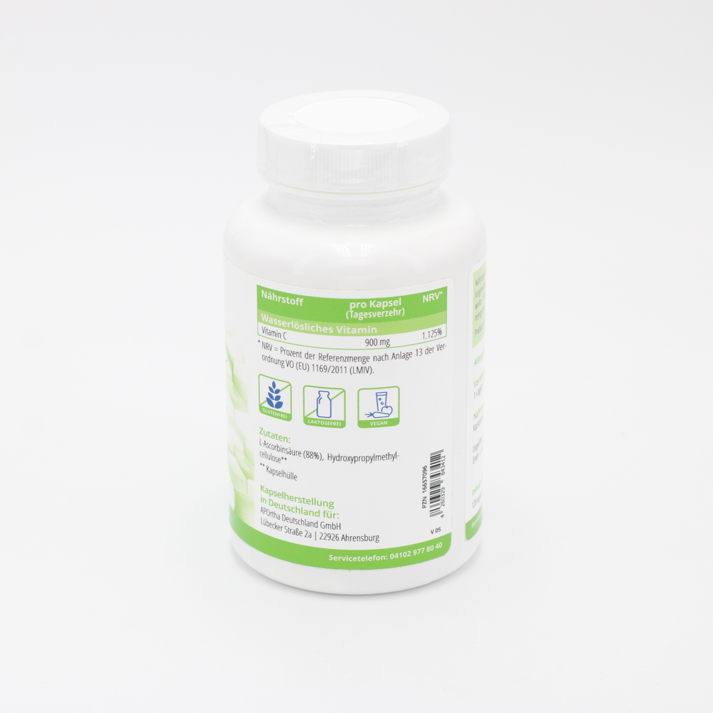 VITAMIN C 900 mg aus Biofermentation Kapseln