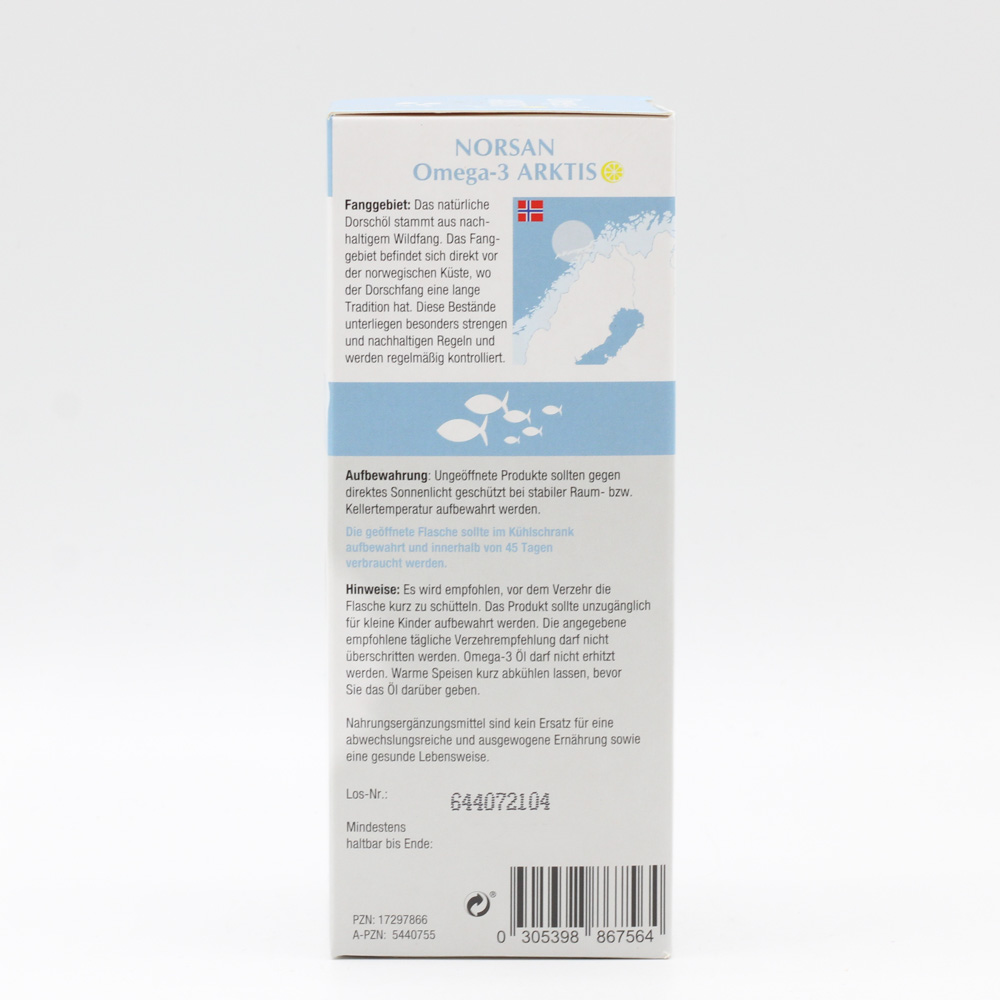 NORSAN Omega-3 Arktis mit Vitamin D3 flüssig