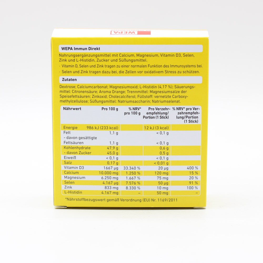 WEPA Immun Direkt Sticks Pulver