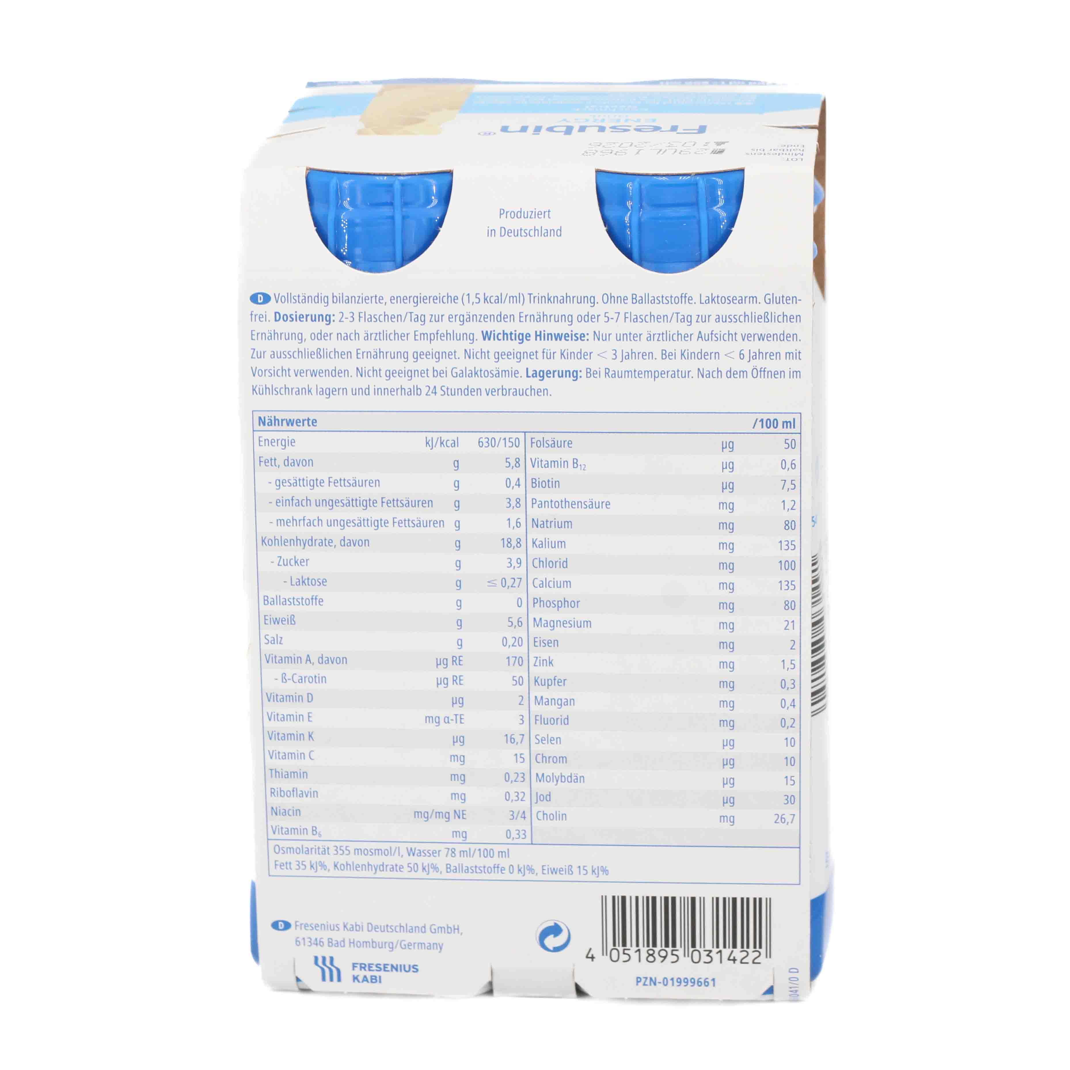 FRESUBIN ENERGY DRINK Neutral Trinkflasche