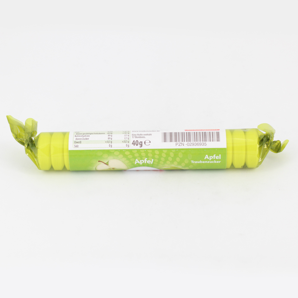 INTACT Traubenzucker Rolle Apfel