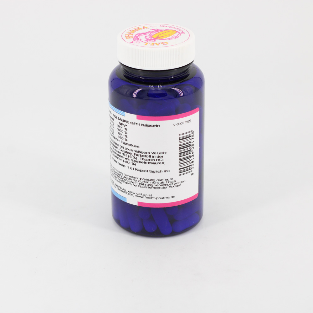 VITAMIN B KOMPLEX+Folsäure GPH Kapseln