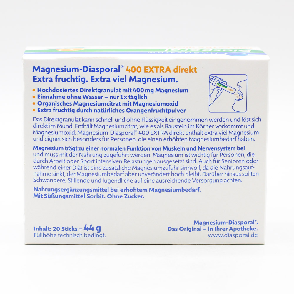 MAGNESIUM DIASPORAL 400 Extra direkt Granulat