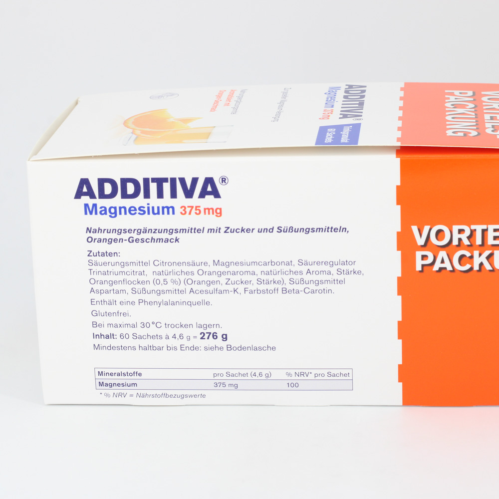 ADDITIVA Magnesium 375 mg Sachets