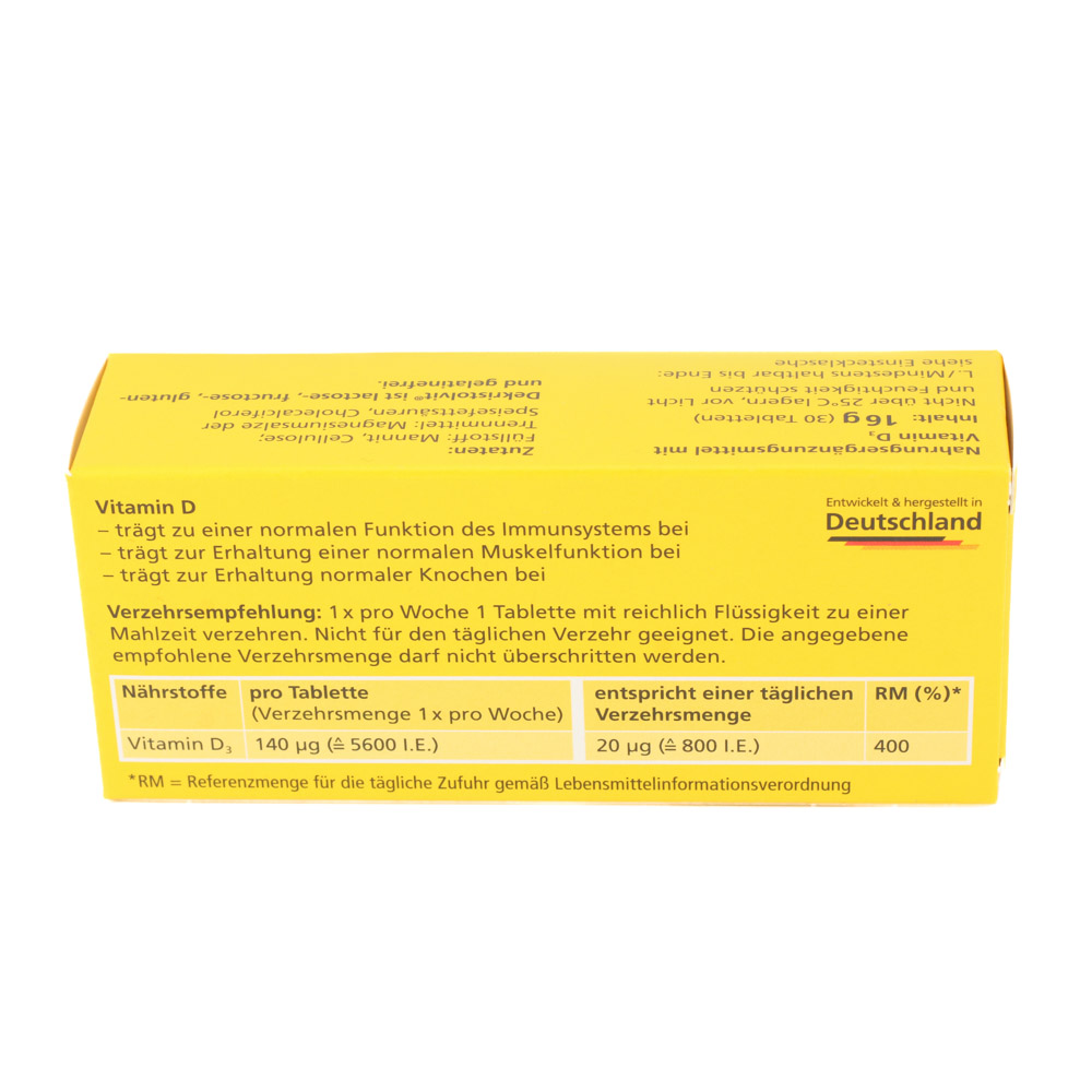 DEKRISTOLVIT D3 5600 I.E. Tabletten