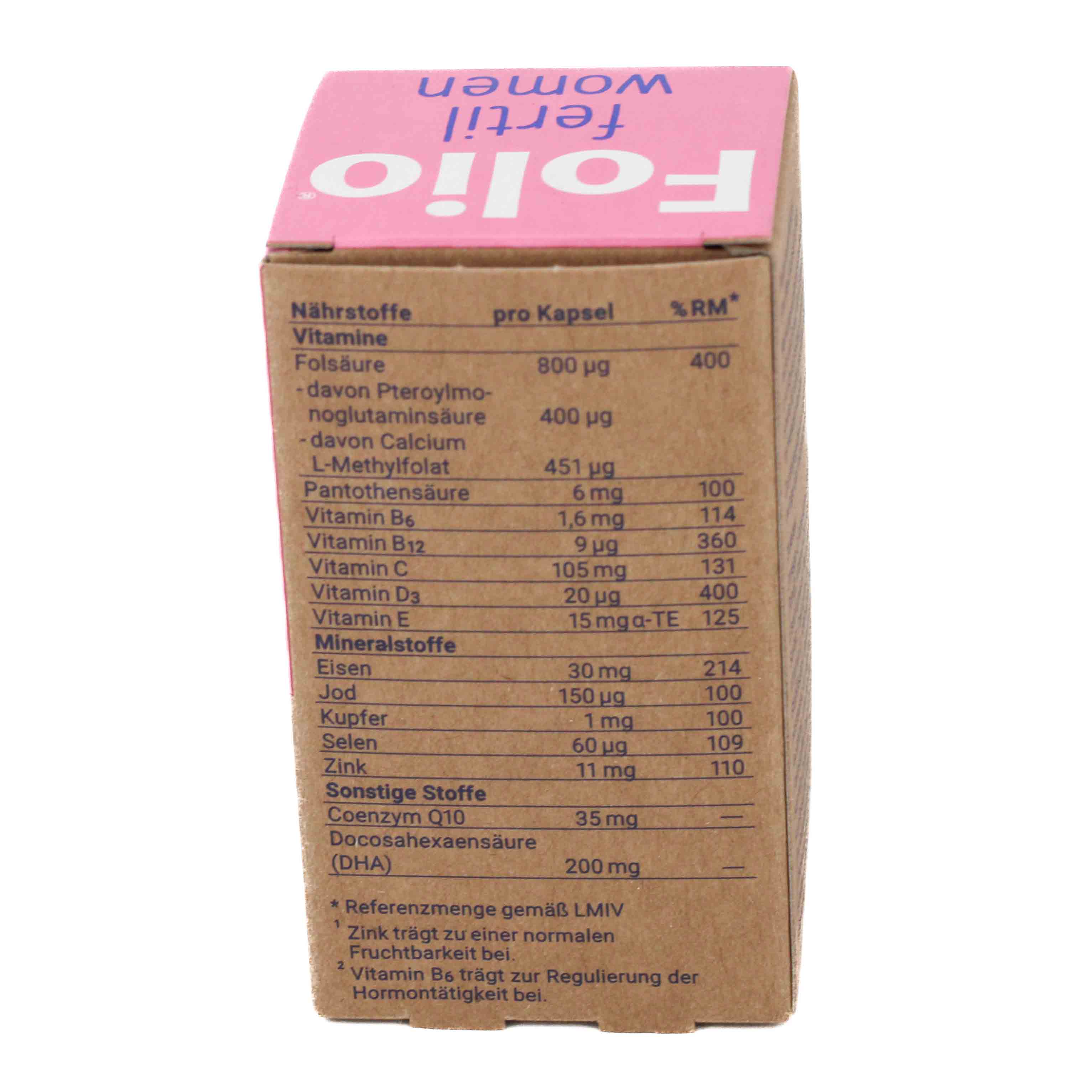 FOLIO fertil women Weichkapseln