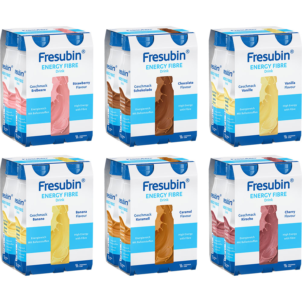 FRESUBIN ENERGY Fibre DRINK Mischkarton Trinknahrung