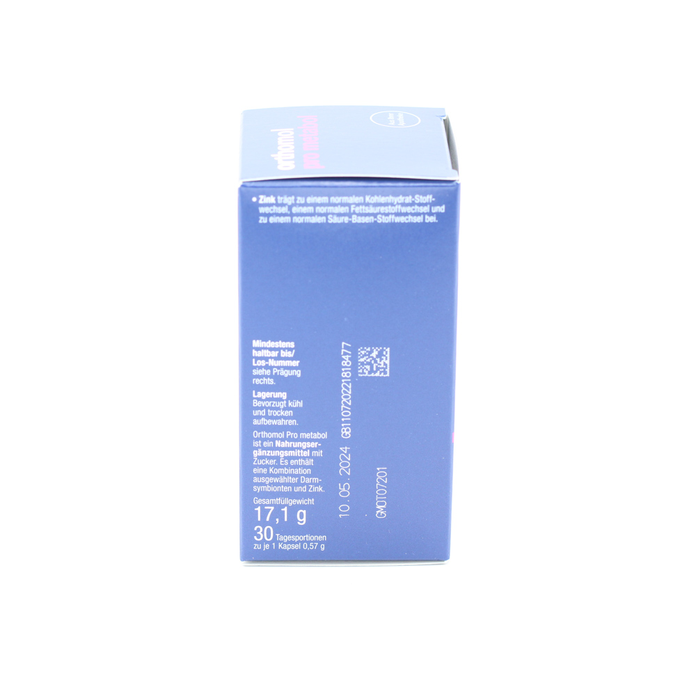 ORTHOMOL pro metabol Kapseln