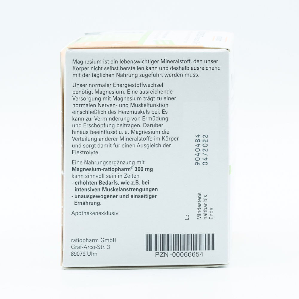 MAGNESIUM-RATIOPHARM 300 mg Micro-Pellets m.Gran.