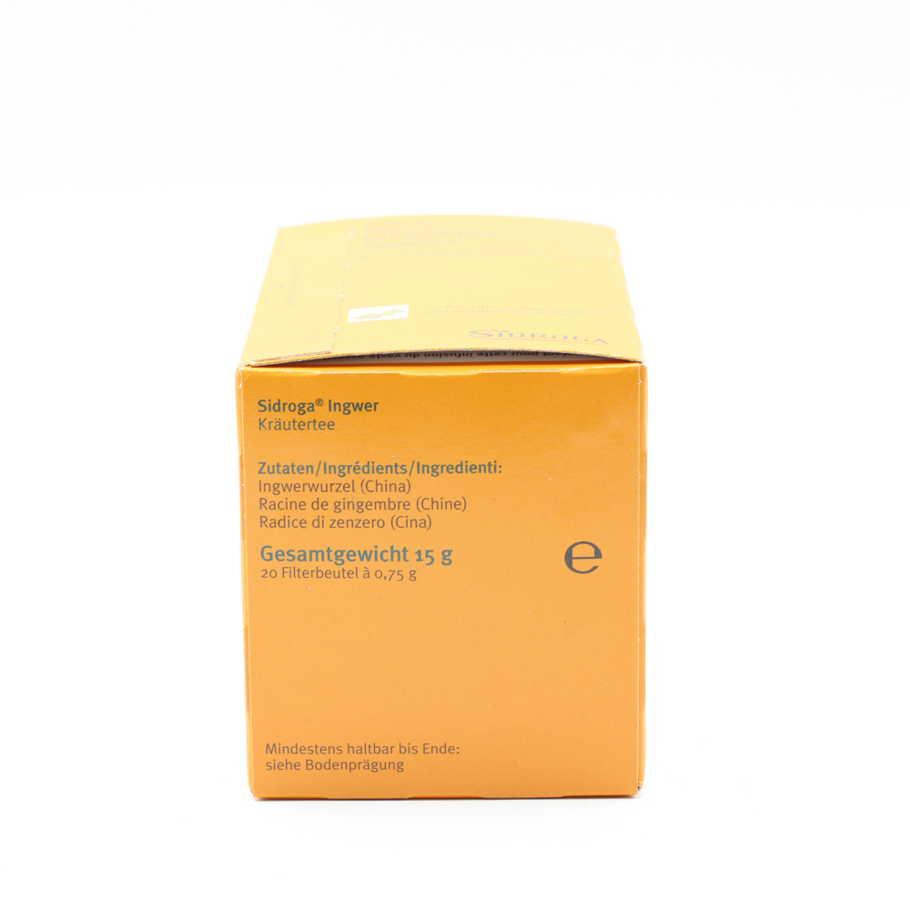 SIDROGA Ingwer Tee Filterbeutel