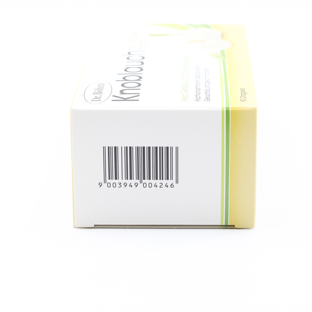 KNOBLAUCH NUR 1 Dragee täglich Dr.Böhm