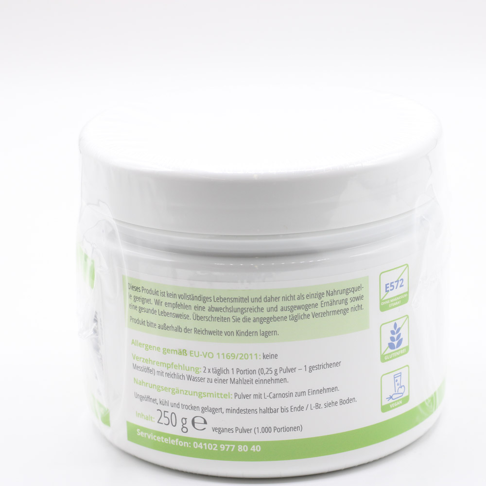 APORTHA L-Carnosin vegetarisch Pulver