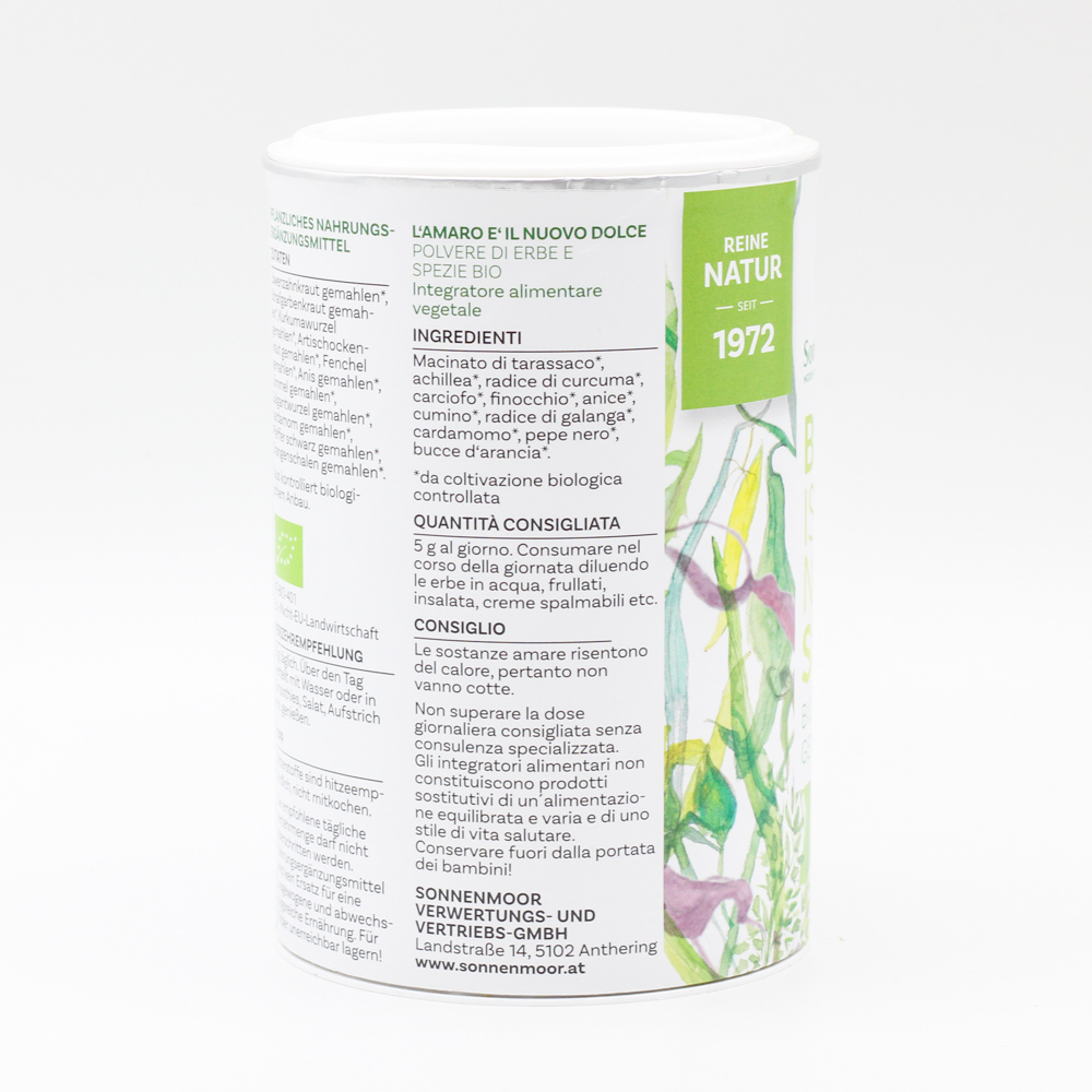 BIO KRÄUTER- UND Gewürzpulver BITTER IST DAS...