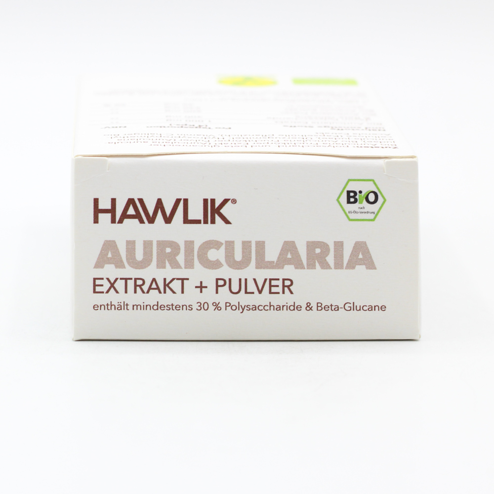 BIO AURICULARIA Extrakt+Pulver Kapseln