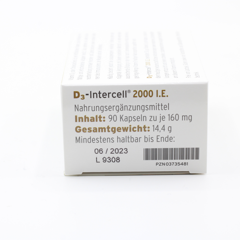 D3-INTERCELL 2.000 I.E. Kapseln