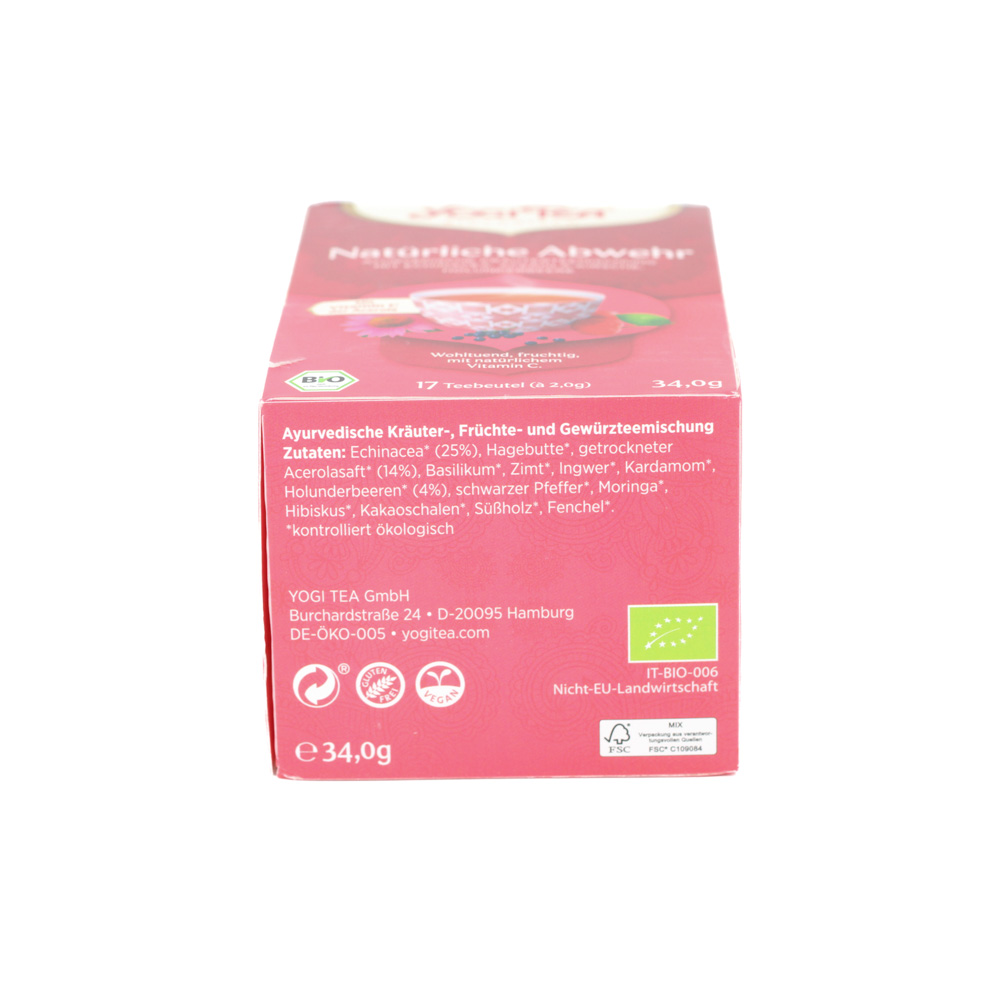 YOGI TEA Natürliche Abwehr Bio Filterbeutel