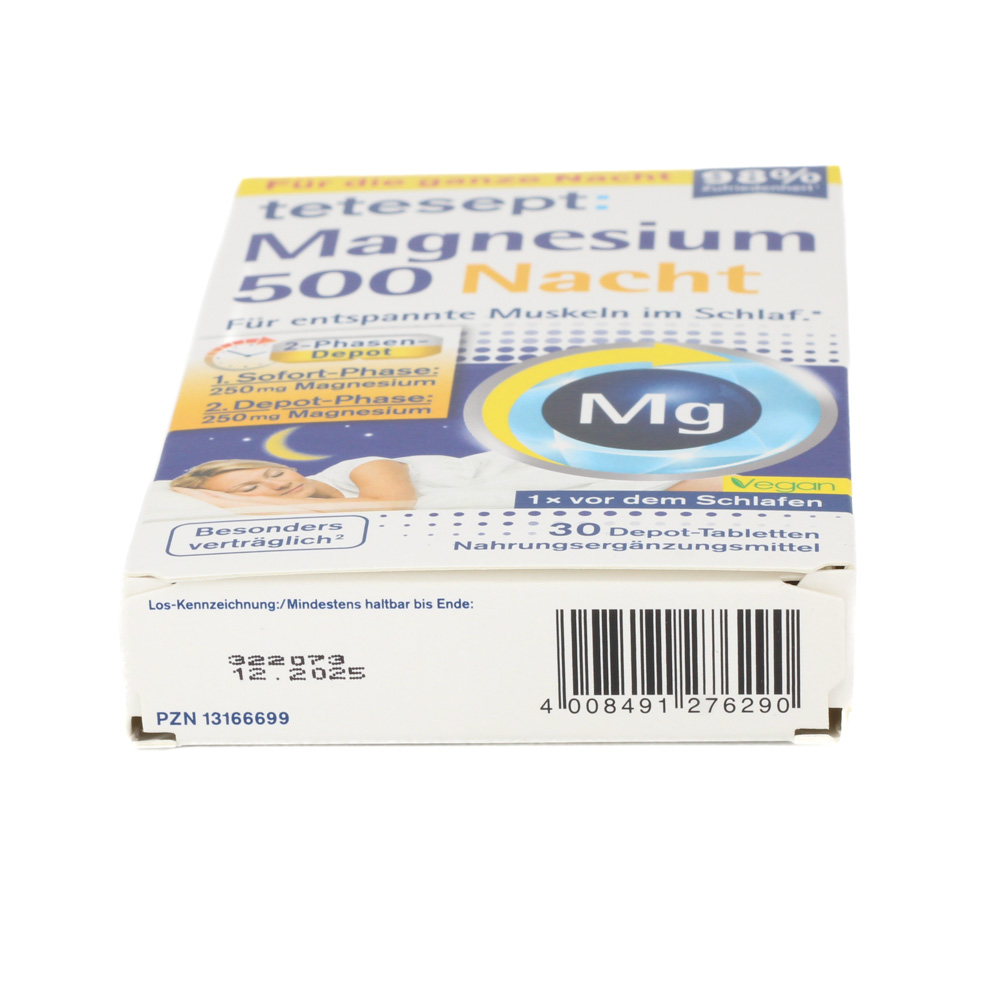 TETESEPT Magnesium 500 Nacht Tabletten