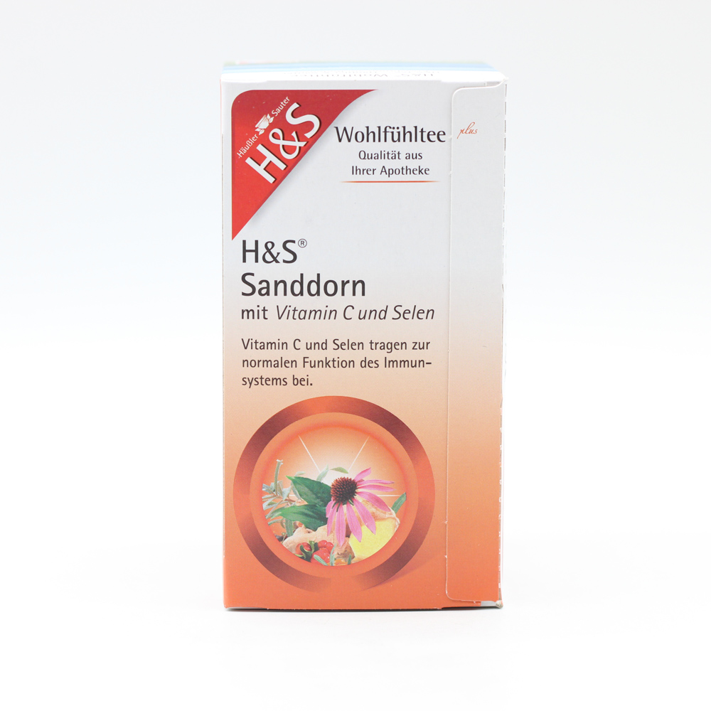 H&S Sanddorn m.Vitamin C und Selen Filterbeutel