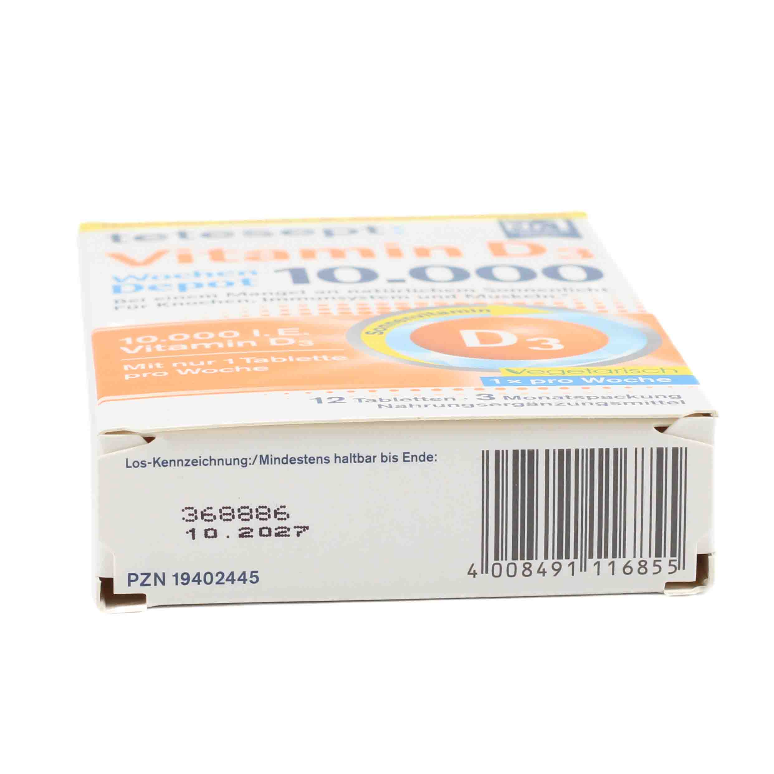 TETESEPT Vitamin D3 10.000 Filmtabletten