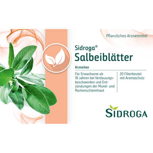 SIDROGA Salbeiblätter Tee Filterbeutel
