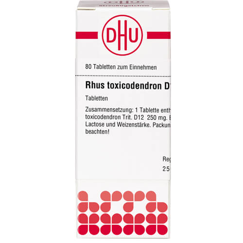 RHUS TOXICODENDRON D 12 Tabletten