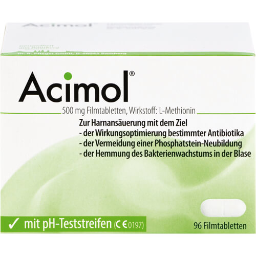 ACIMOL mit pH Teststreifen Filmtabletten