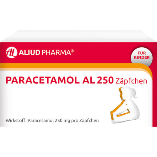 Paracetamol AL 250 Zäpfchen bei akuten Schmerzen und Fieber