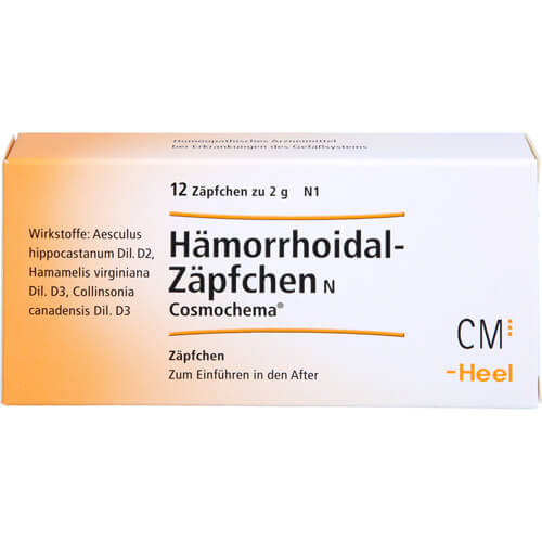 HÄMORRHOIDAL Zäpfchen N Cosmochema