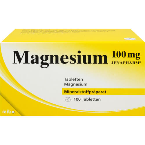MAGNESIUM 100 mg Jenapharm Tabletten