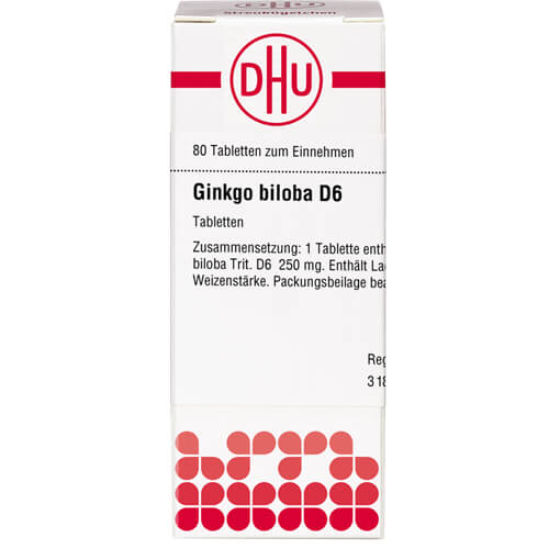 GINKGO BILOBA D 6 Tabletten