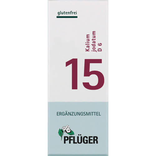 BIOCHEMIE Pflüger 15 Kalium jodatum D 6 Tabletten