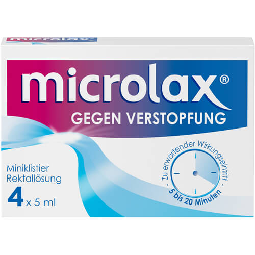 Microlax Abführmittel bei Verstopfung