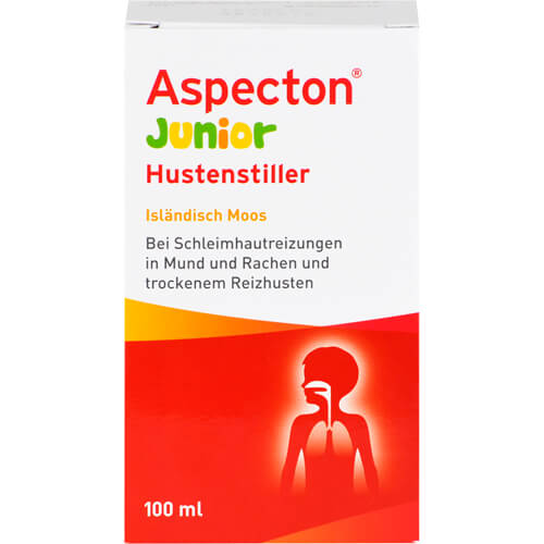 ASPECTON Junior Hustenstiller Isländisch Moos Saft